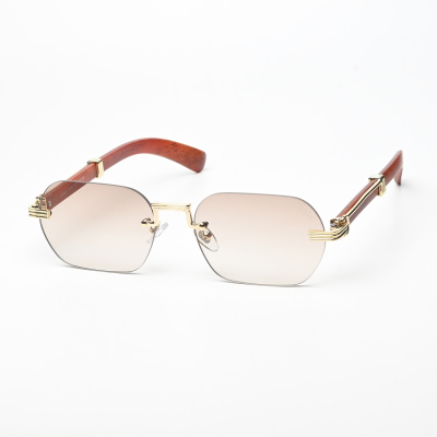 Очки мужские с линзами-хамелеонами CARTIER UV400 2F101-BS C1