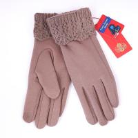 Женские текстильные перчатки с тачскрином модель №2