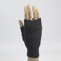 Перчатки женские ETERNAL A1 митенки утепленные замшевые с начесом внутри (Упаковка 10 шт.)