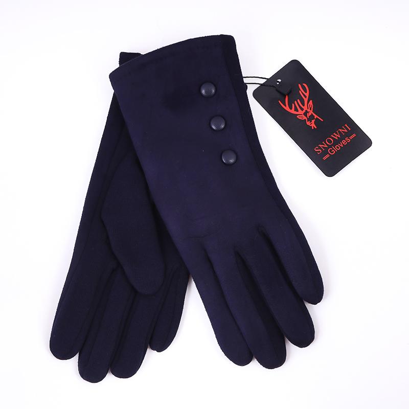 Женские текстильные перчатки Snowni модель №2