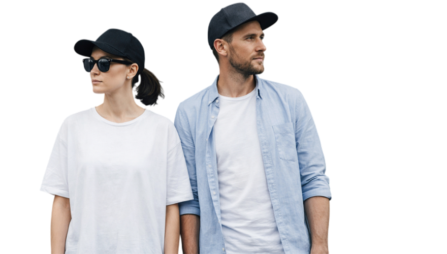 Стильные бейсболки