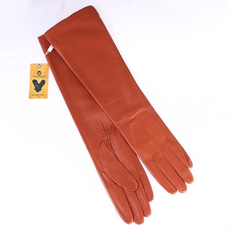 Женские кожаные перчатки Harmon Moda модель №31