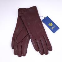 Женские кожаные перчатки Yimei модель №9